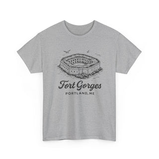 Fort Gorges, Portland Maine Unisex Tee