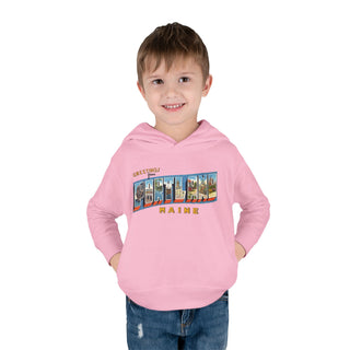 Portland Maine Postcard Unisex Toddler Hoodie