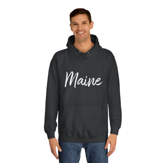 Maine Script Hoodie