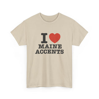 I Heart Maine Accents Tee