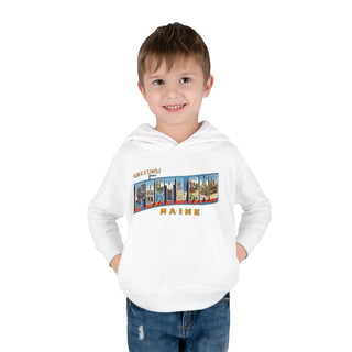 Portland Maine Postcard Unisex Toddler Hoodie