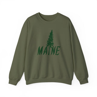 Maine Pine Tree Sweatshirt