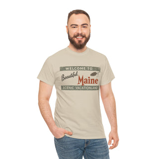 Maine Nostalgic Tee