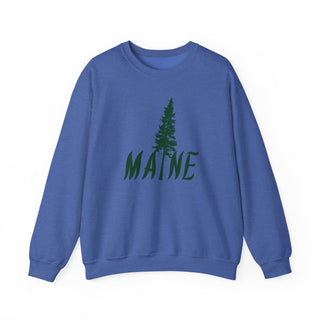 Maine Pine Tree Sweatshirt
