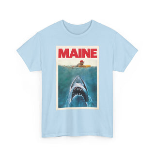 Maine Great White Shark Adult Tee