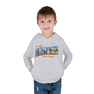 Portland Maine Postcard Unisex Toddler Hoodie