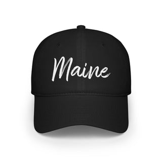 Maine Script Low Profile Cap