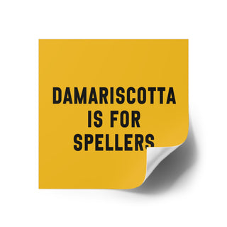 Damariscotta Square stickers