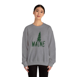 Maine Pine Tree Unisex Sweatshirt