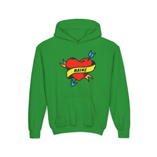 Maine Heart- Kids Hoodie