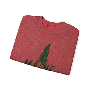 Maine Pine Tree Sweatshirt