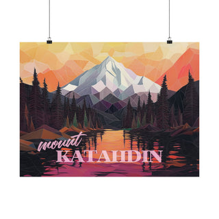 Mount Katahdin Poster