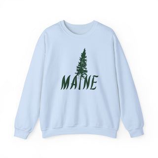 Maine Pine Tree Sweatshirt