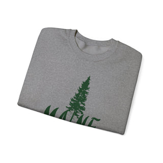 Maine Pine Tree Sweatshirt
