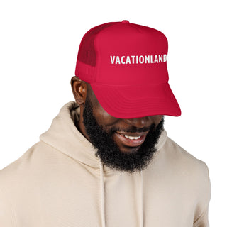 Vacationland Embroidered Foam Trucker Hat