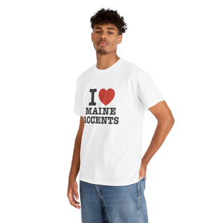 I Heart Maine Accents Tee