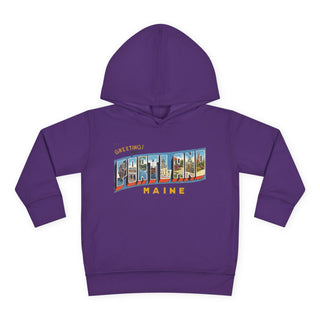 Portland Maine Postcard Unisex Toddler Hoodie