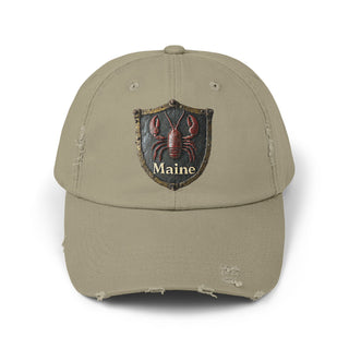 Lobster Crest Distressed Cap