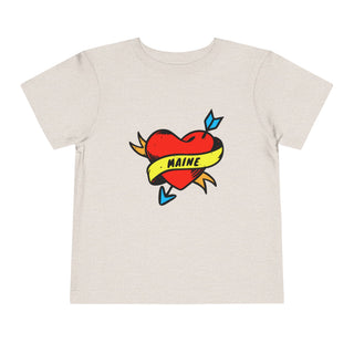 Maine Heart – Toddler Tee
