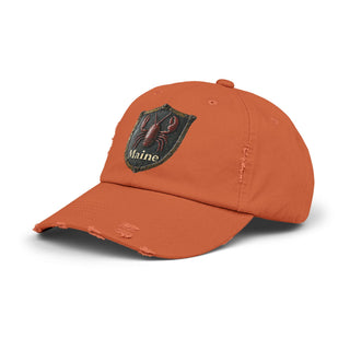 Lobster Crest Distressed Cap