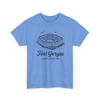 Fort Gorges, Portland Maine Unisex Tee