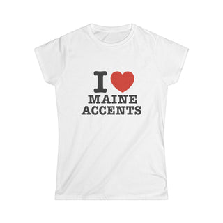 I Heart Maine Accents Women's Tee