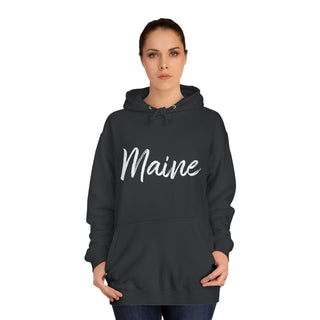 Maine Script Hoodie
