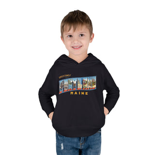 Portland Maine Postcard Unisex Toddler Hoodie