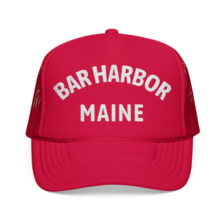 Bar Harbor Embroidered Foam Trucker Hat