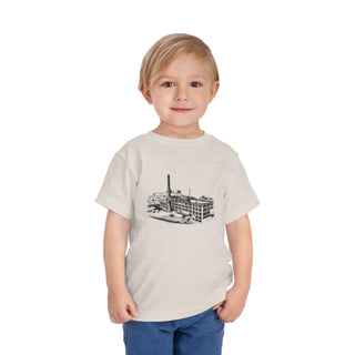 Baked Beans Factory in Portland, Maine- Toddler