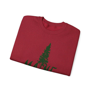 Maine Pine Tree Sweatshirt