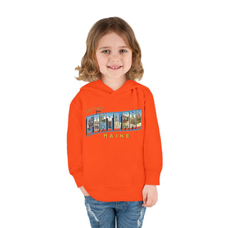 Portland Maine Postcard Unisex Toddler Hoodie