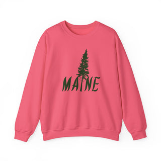 Maine Pine Tree Sweatshirt