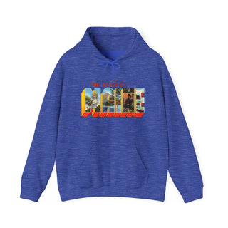 State of Maine Postcard Hoodie