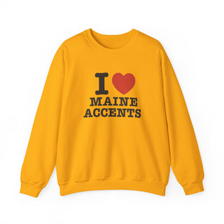 I Heart Maine Accents Unisex Sweatshirt