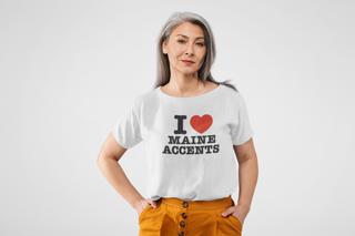 I Heart Maine Accents Unisex Tshirt