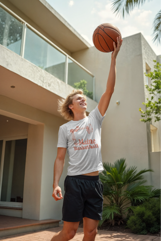 Maine Basketball Unisex Tee
