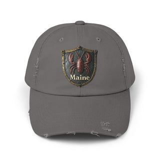 Lobster Crest Distressed Cap