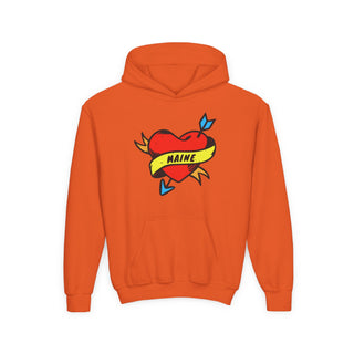 Maine Heart – Kids Hoodie