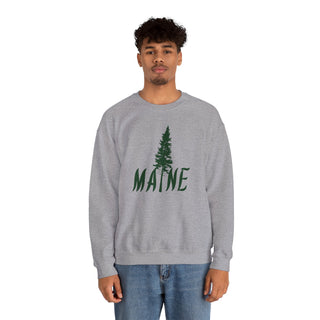 Maine Pine Tree Sweatshirt