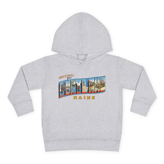 Portland Maine Postcard Unisex Toddler Hoodie