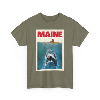 Maine Great White Shark Adult Tee