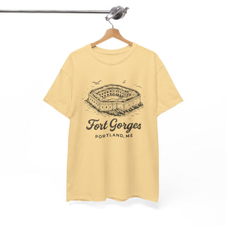 Fort Gorges, Portland Maine Unisex Tee