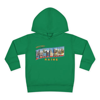 Portland Maine Postcard Unisex Toddler Hoodie