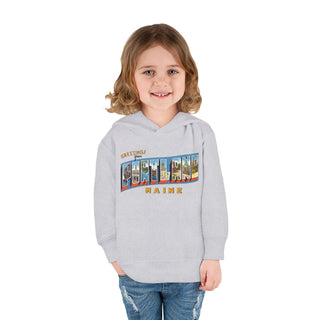 Portland Maine Postcard Unisex Toddler Hoodie