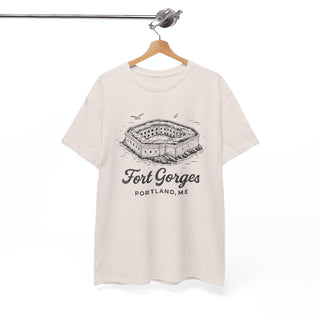 Fort Gorges, Portland Maine Unisex Tee