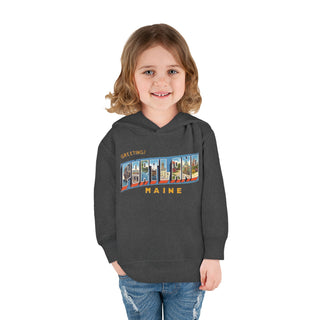 Portland Maine Postcard Unisex Toddler Hoodie