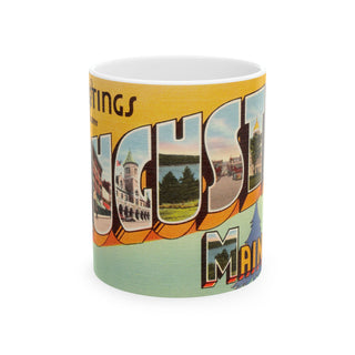 Augusta Vintage Postcard Mug