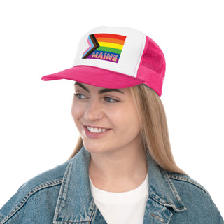 Maine + Pride Mesh Hat