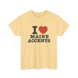 I Heart Maine Accents Tee